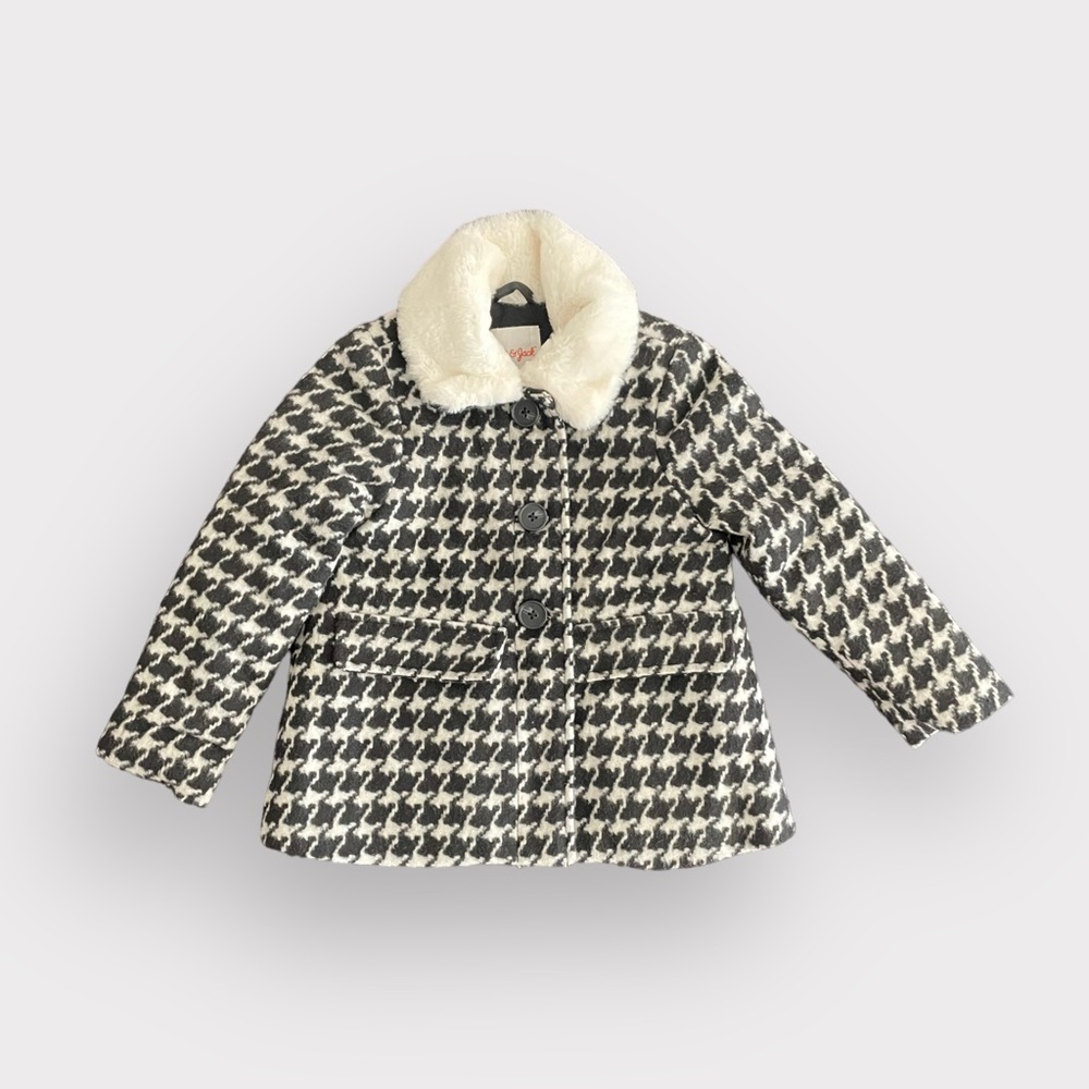 NWT Cat & Jack Houndstooth Coat
